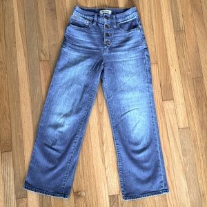 Madewell Slim Wide Leg Crop 24